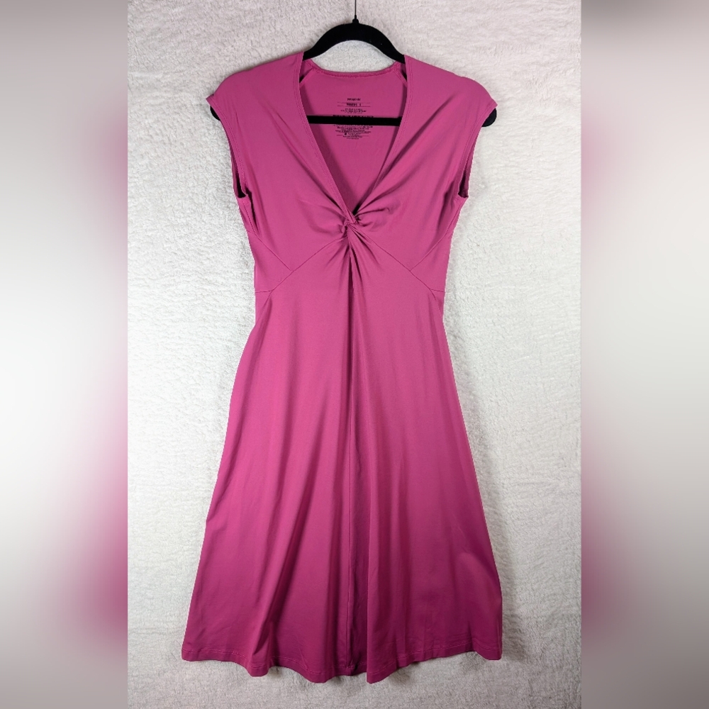 Patagonia Bandha  Pink Midi Dress